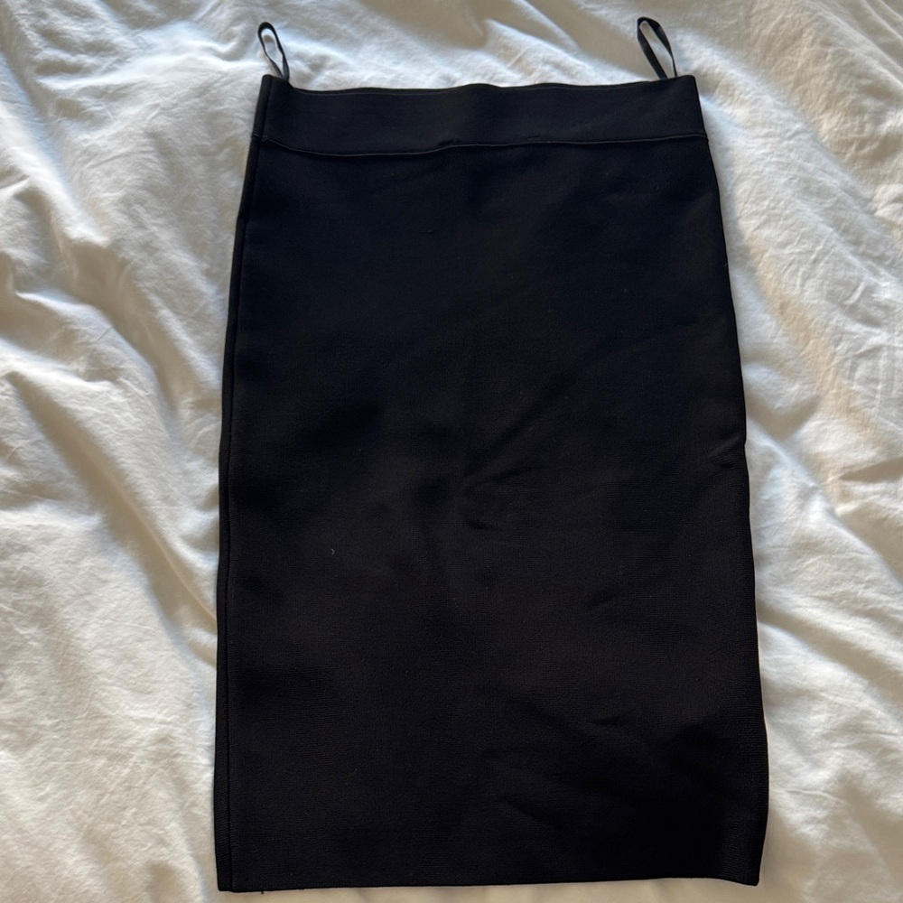 BCBGMaxAzria Black Pencil Skirt